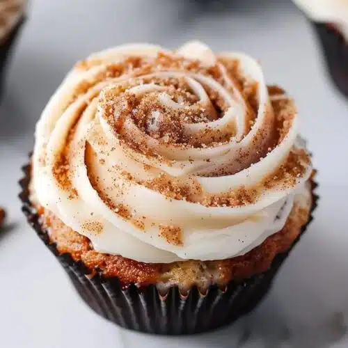 Cinnamon Roll Cupcakes recipe card