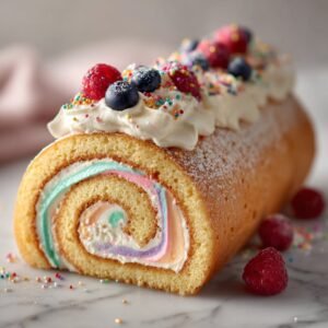 What Makes Cake Roll Design Perfect for Plus Size Celebrations? - Fascinate Names recipe card