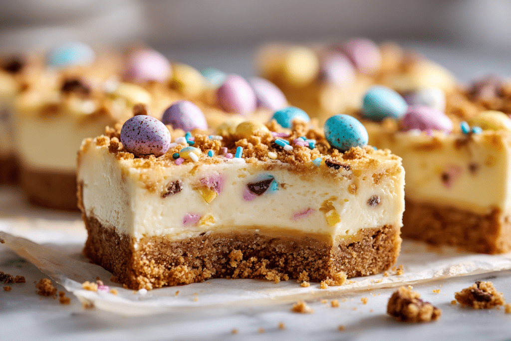 Easter Egg Cheesecake Bars: A Festive No-Bake Delight featured image