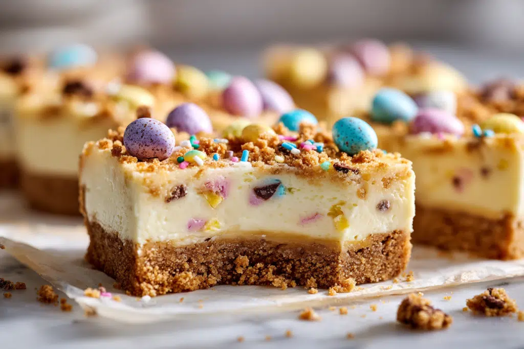 Easter Egg Cheesecake Bars: A Festive No-Bake Delight featured image