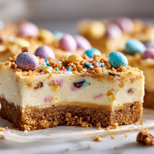 Easter Egg Cheesecake Bars: A Festive No-Bake Delight featured image