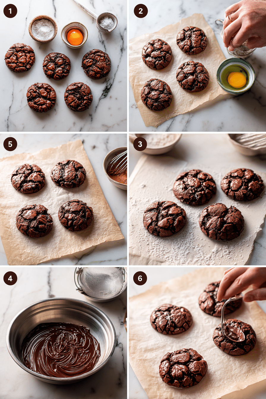 Robin's Egg Fudge Jars Easy Spring Dessert Recipe ingredients image