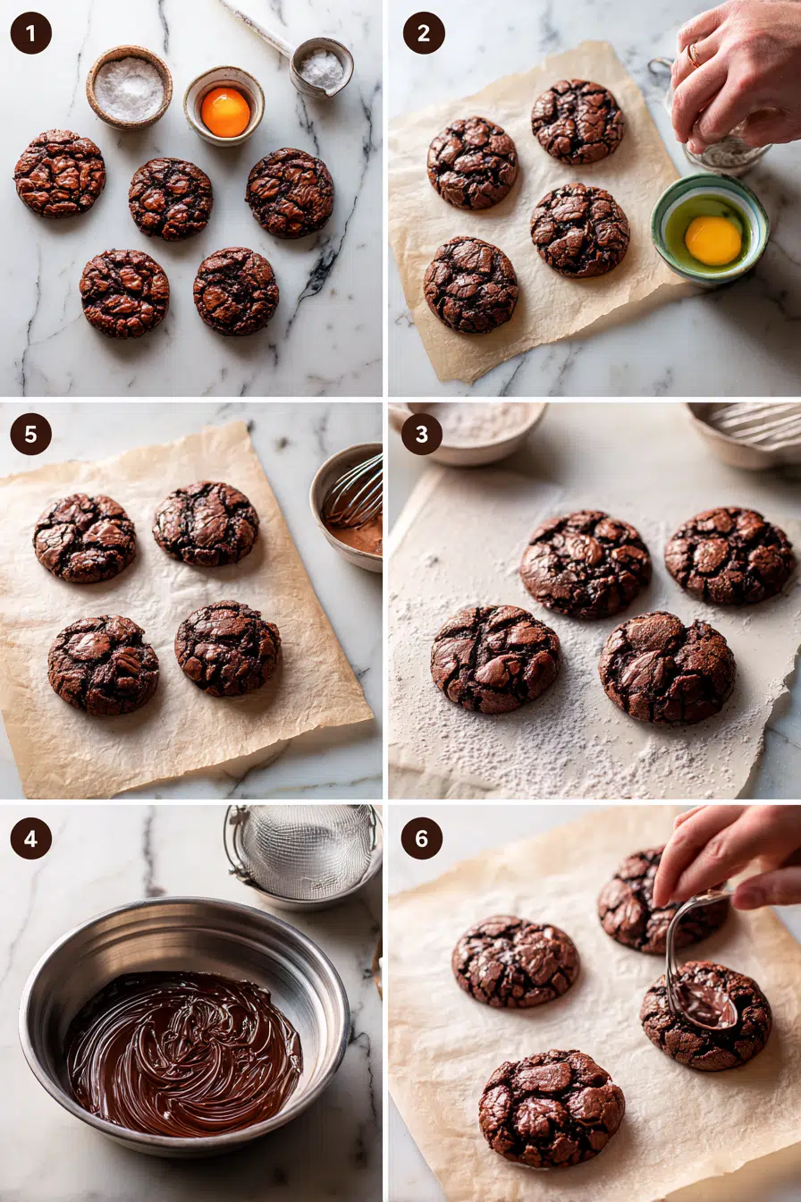 Robin's Egg Fudge Jars Easy Spring Dessert Recipe ingredients image