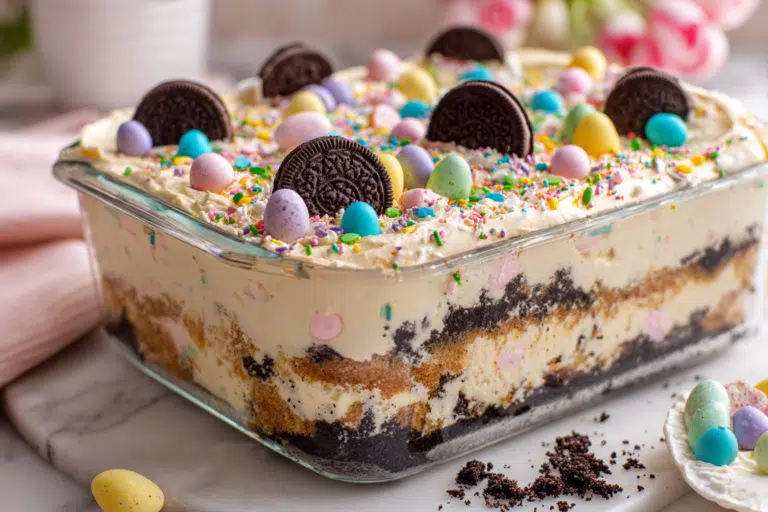 Easter Dirt Cake Casserole