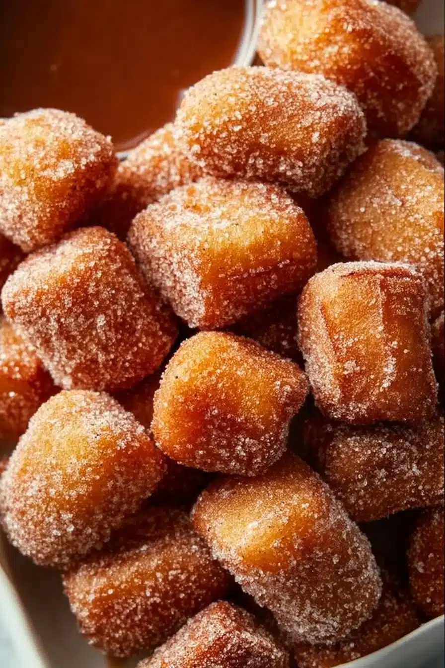 Air Fryer Churro Bites