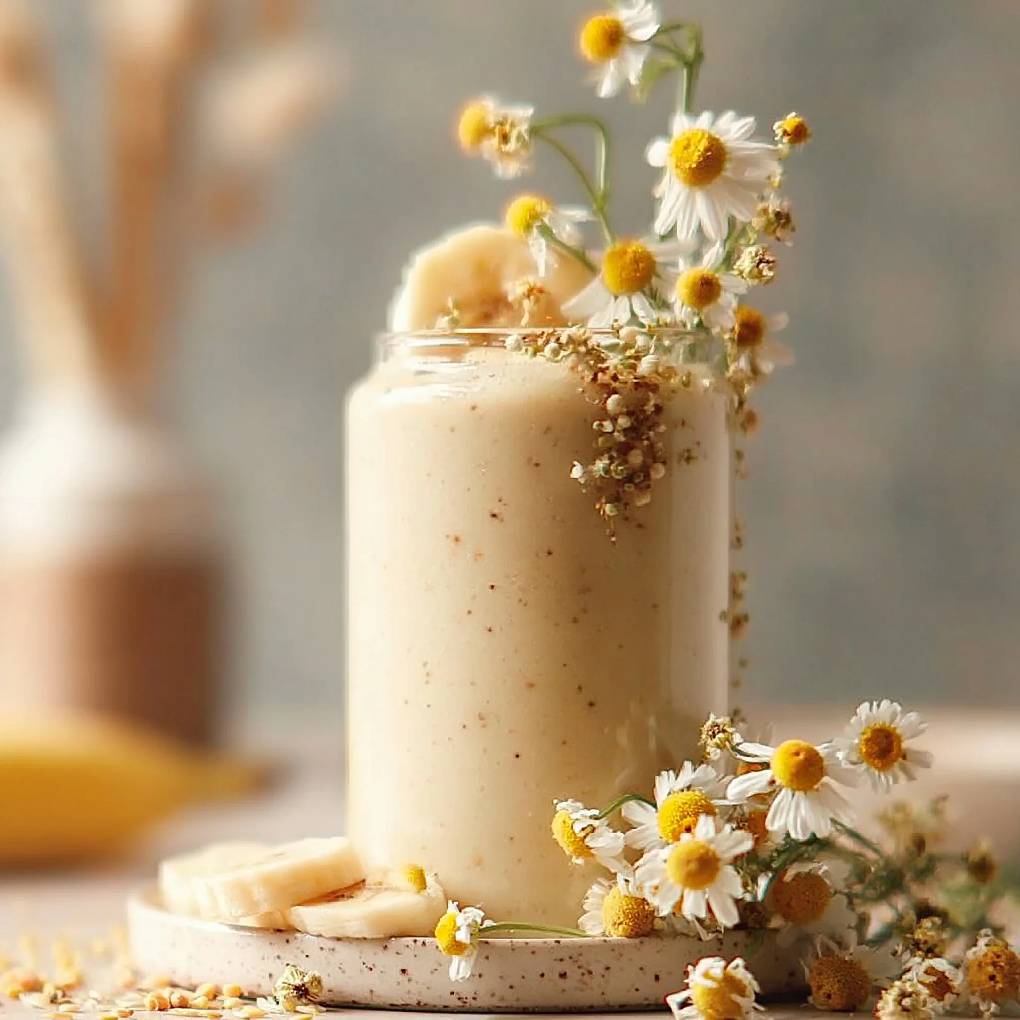 Banana Chamomile Tea Smoothie