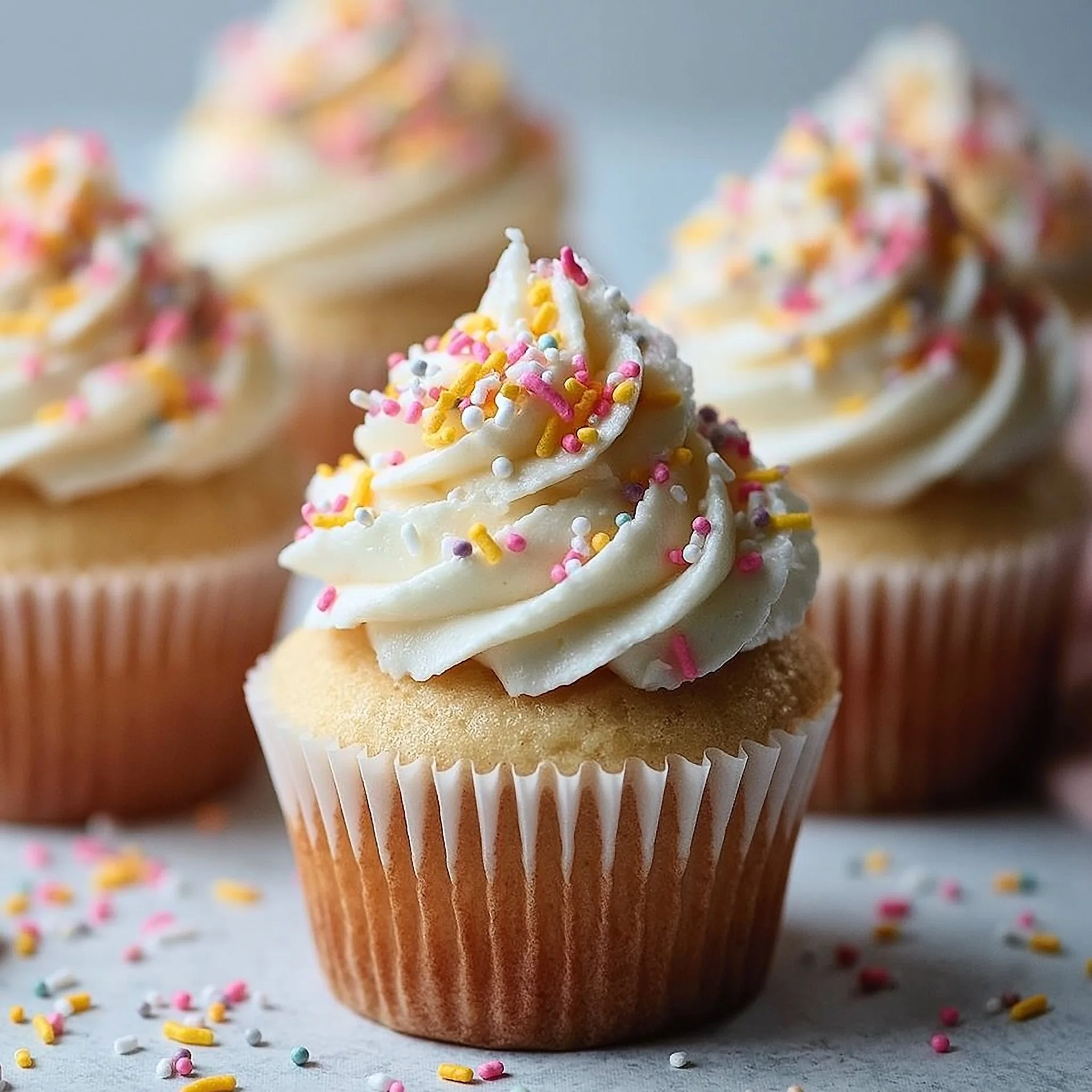 Banana Milkshake Cupcakes