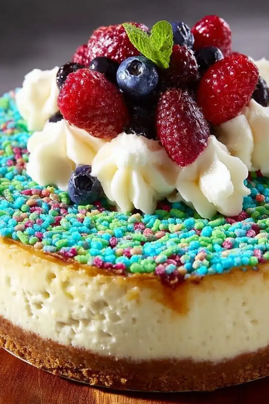Birthday Cake Cheesecake