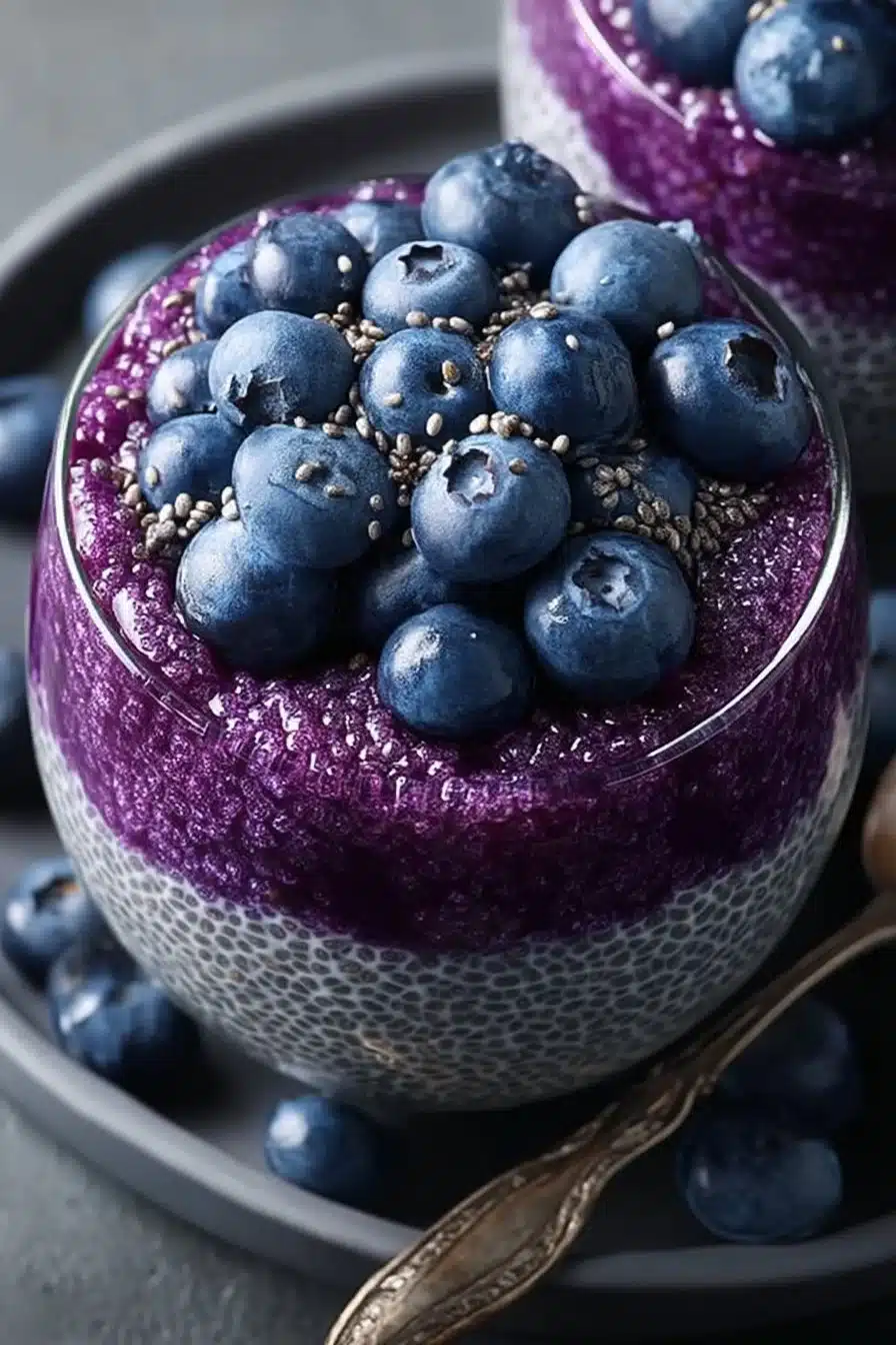 Blueberry Chia Pudding