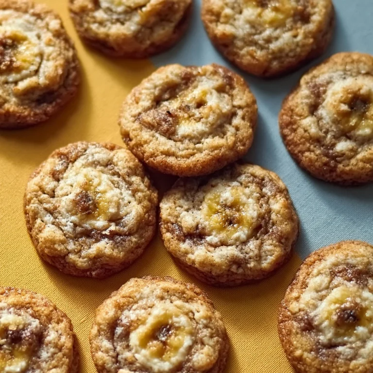 Chewy banana bread cookies with chocolate chips on a plate