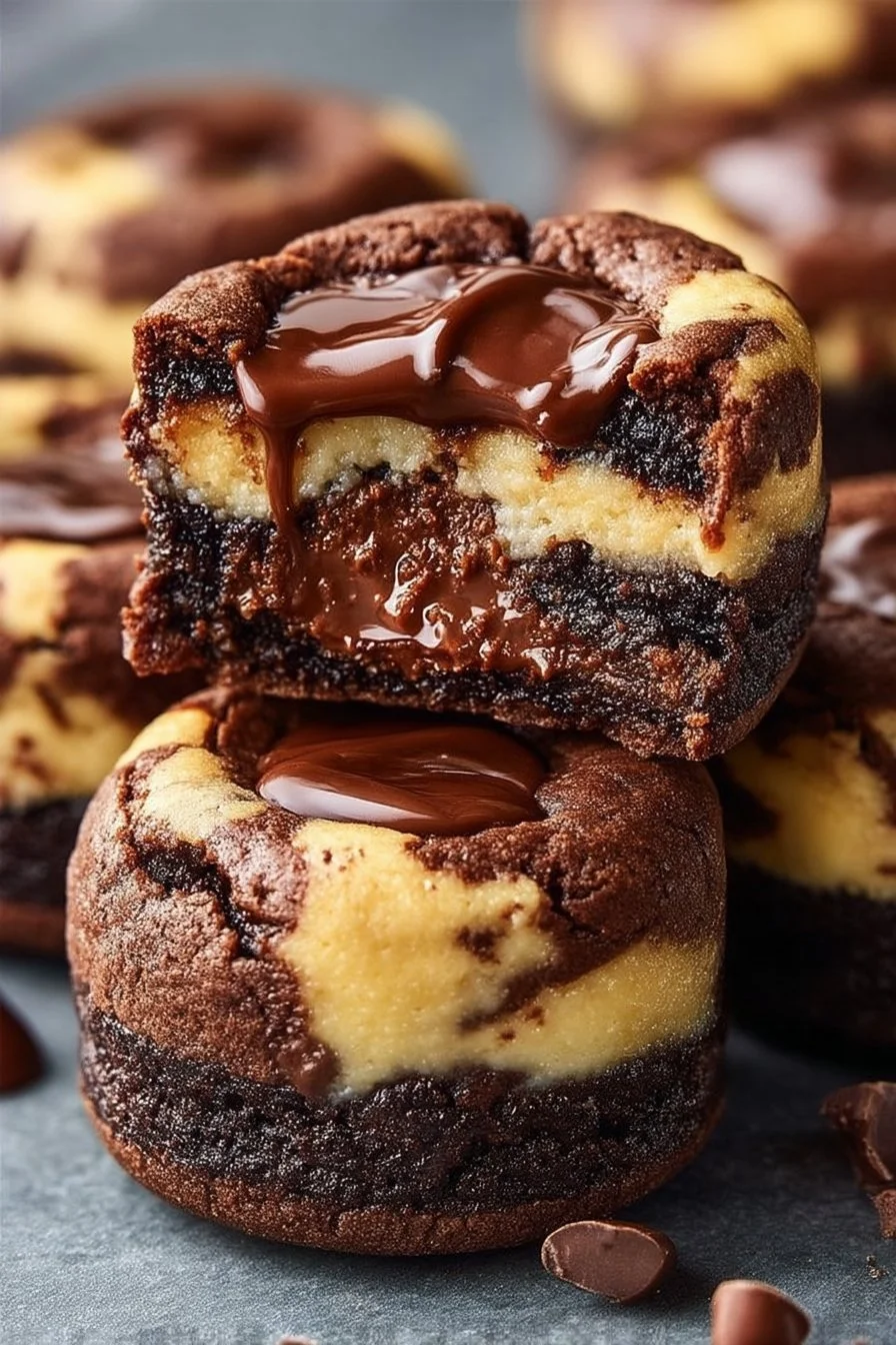 Choco Cheesecake Cookie Bites