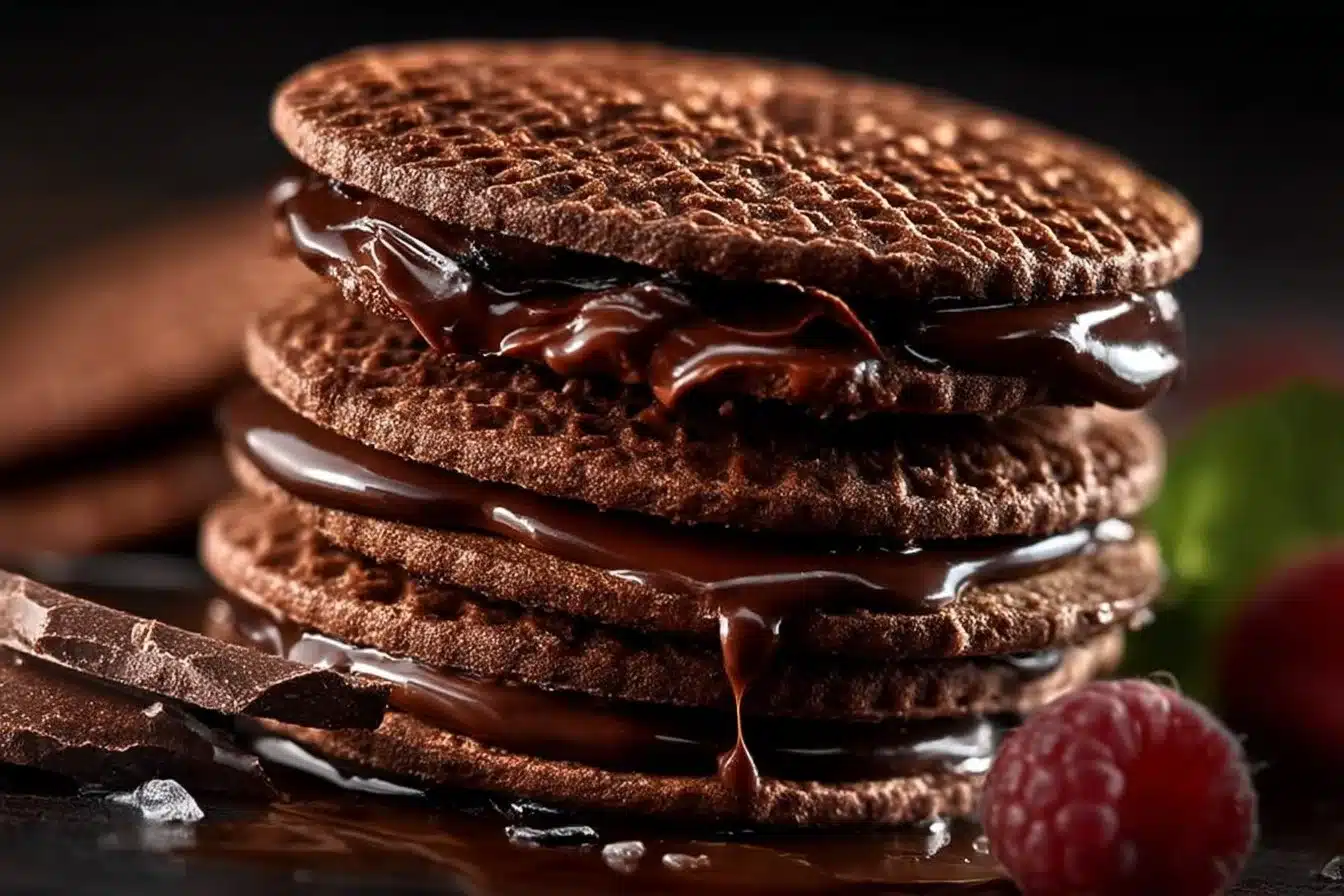 Chocolate Wafer Cookies [30 Minutes] - Chasety