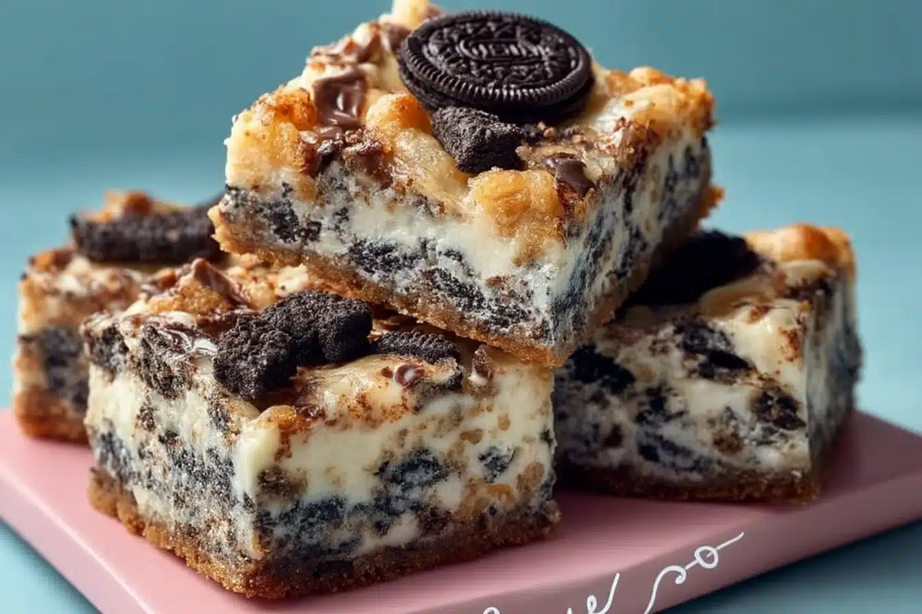 Cookies and Cream Magic Bars