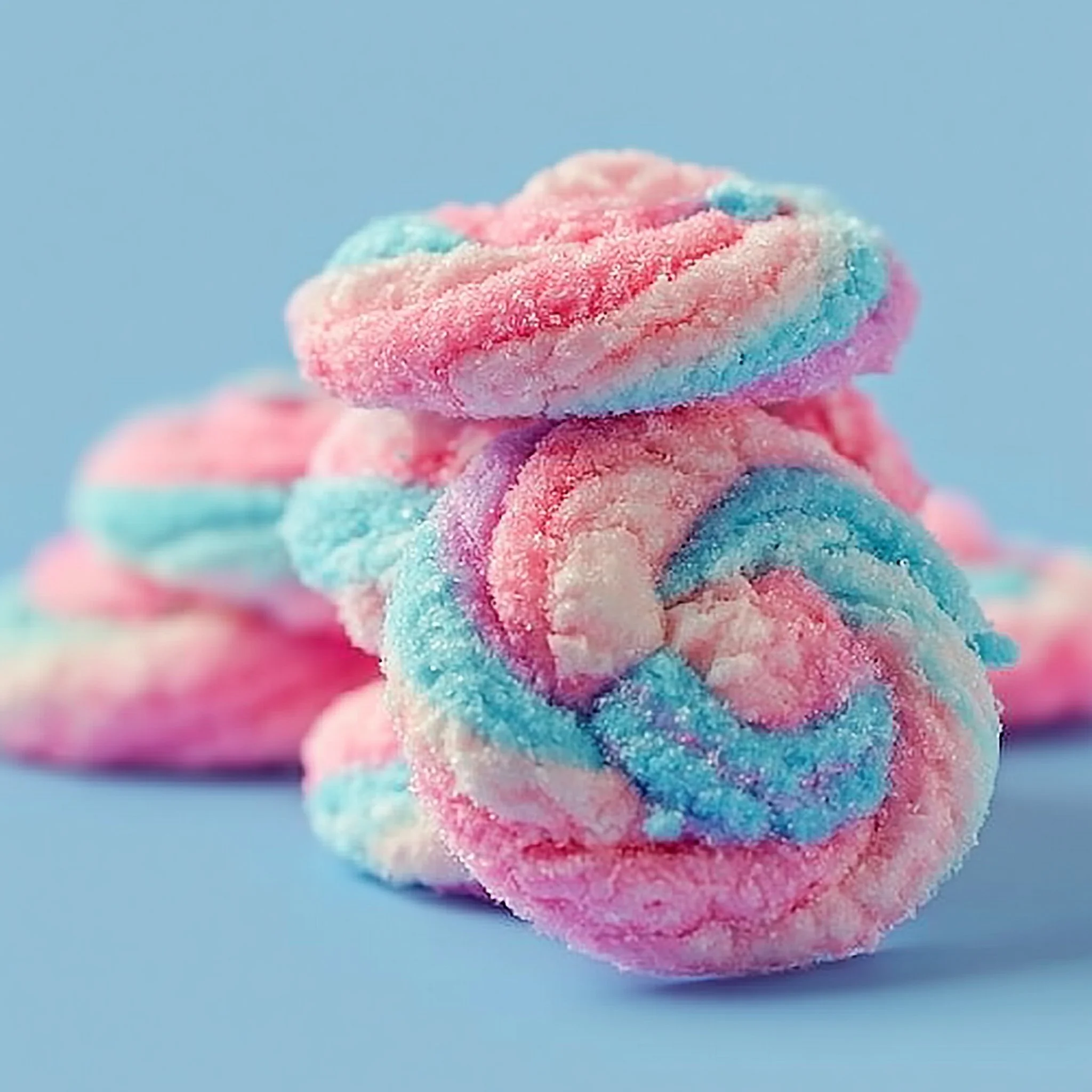 Cotton Candy Cookies Recipe - Fun & Colorful Treats
