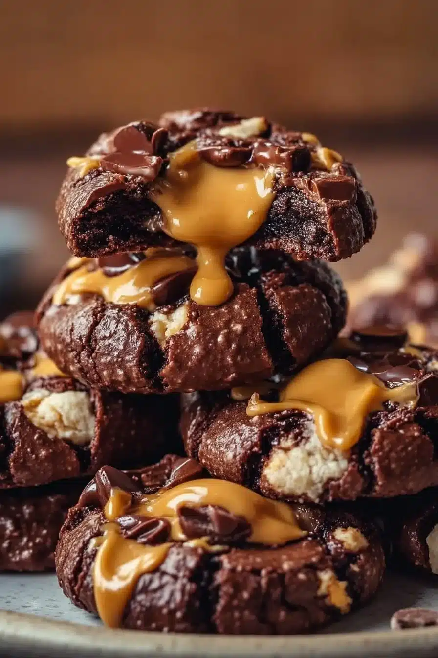 Gooey Lava Cookies