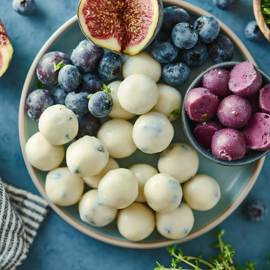 A colorful plate of healthy recipes featuring fresh ingredients and vibrant flavors.