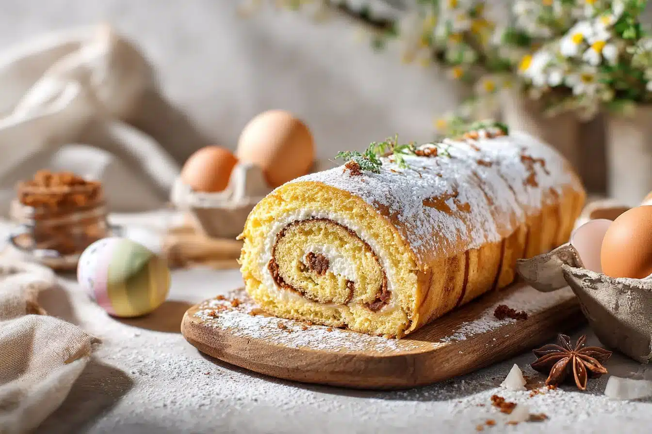 Homemade Cooking - Easter Cake Roll