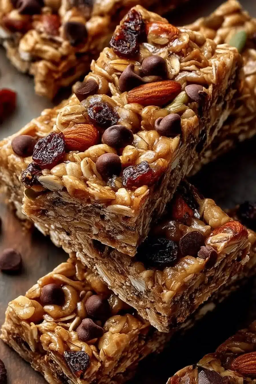 Homemade No-Bake Granola Bars