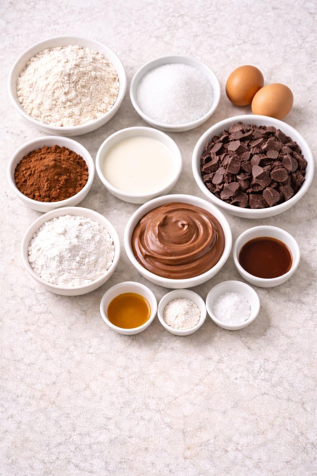 Homemade Tim Tams ingredients image