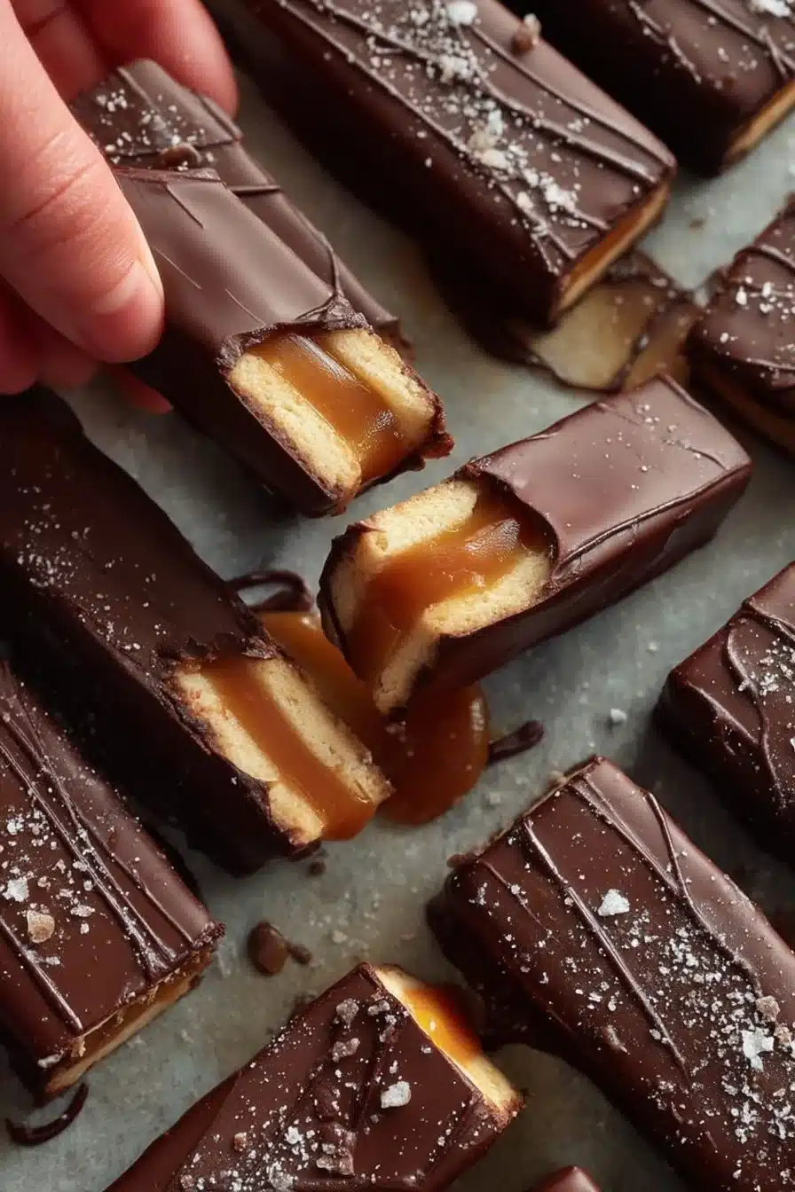 Homemade Twix Bars