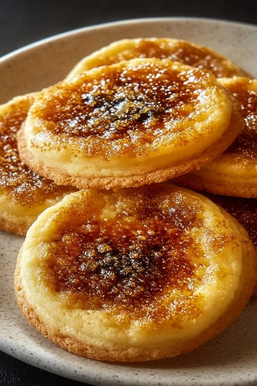 Irresistible Crème Brûlée Cookies