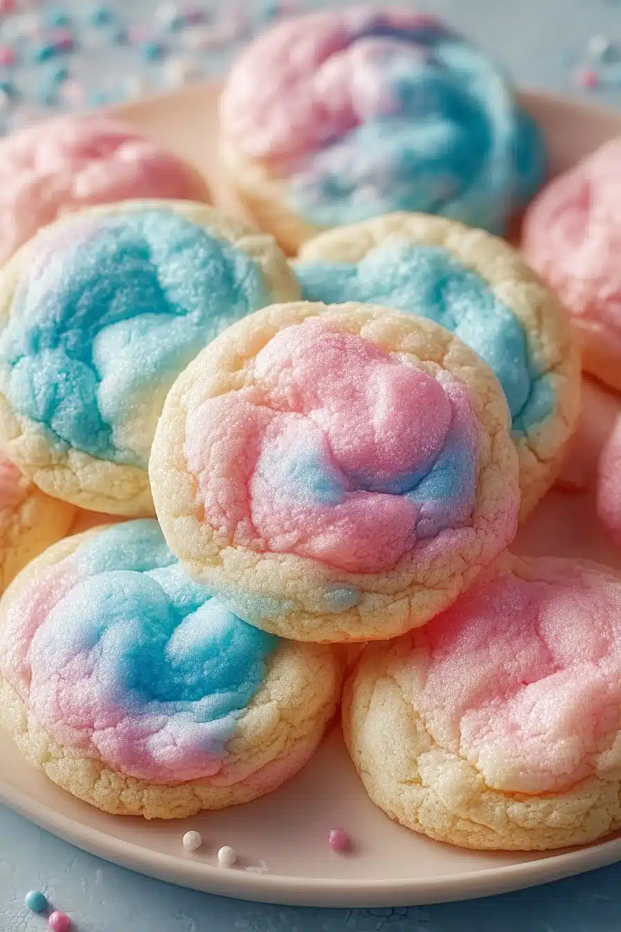 Irresistibly Soft Cotton Candy Cookies: A Nostalgic Treat