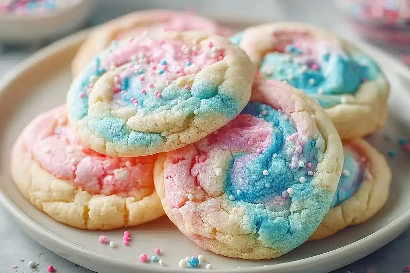 Irresistibly Soft Cotton Candy Cookies: A Nostalgic Treat