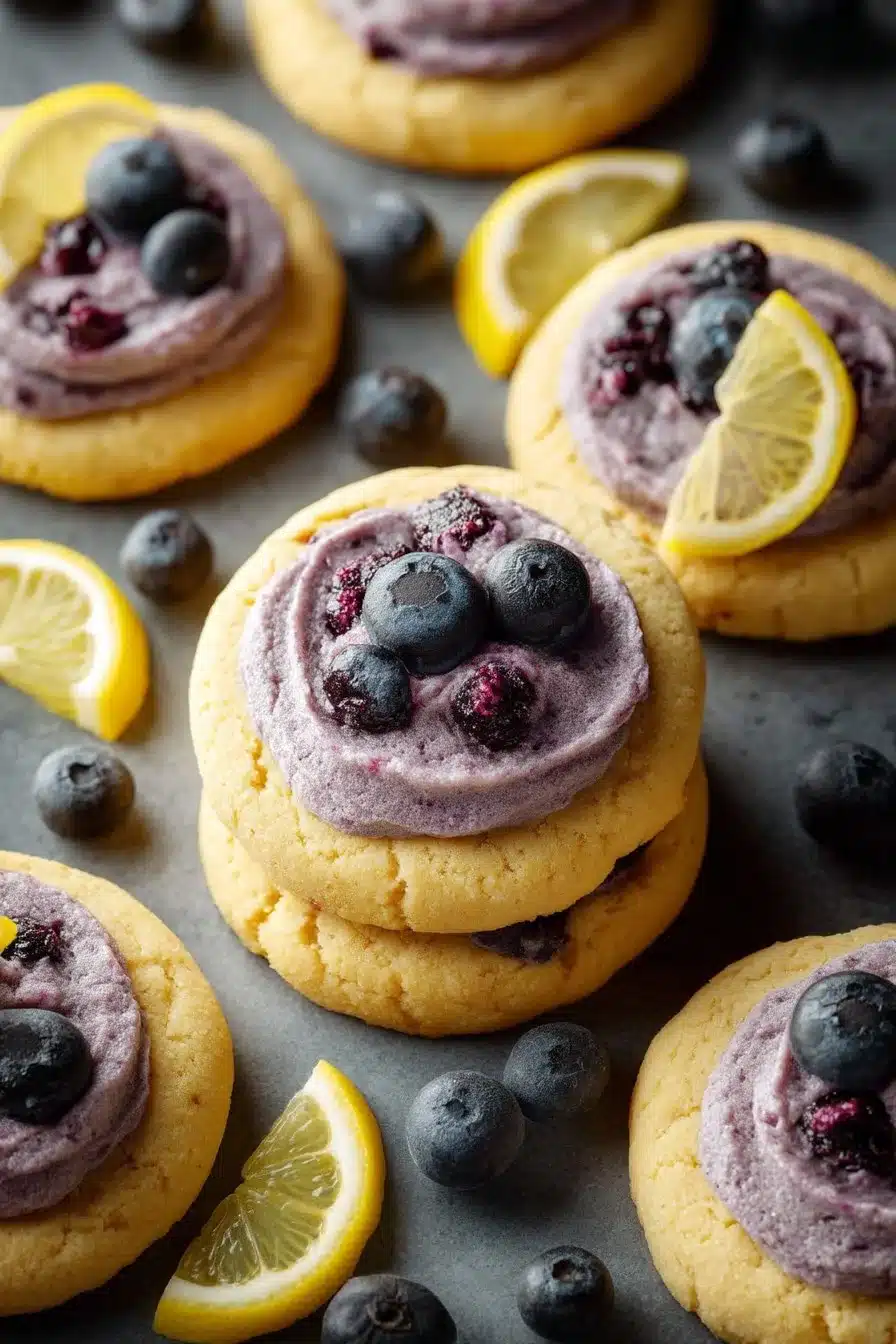 Lemon Blueberry Cookies Recipe