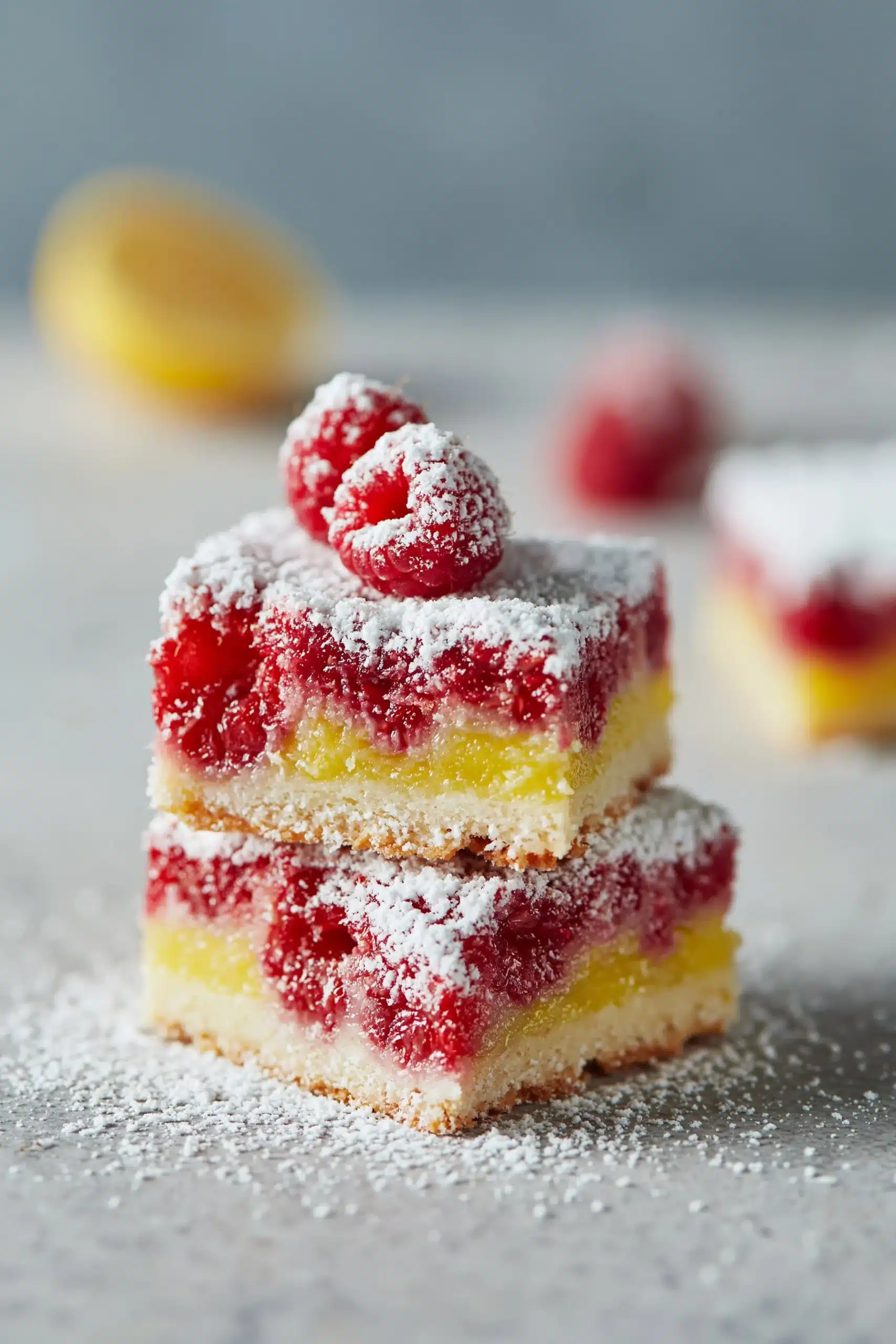 Lemon Raspberry Bars