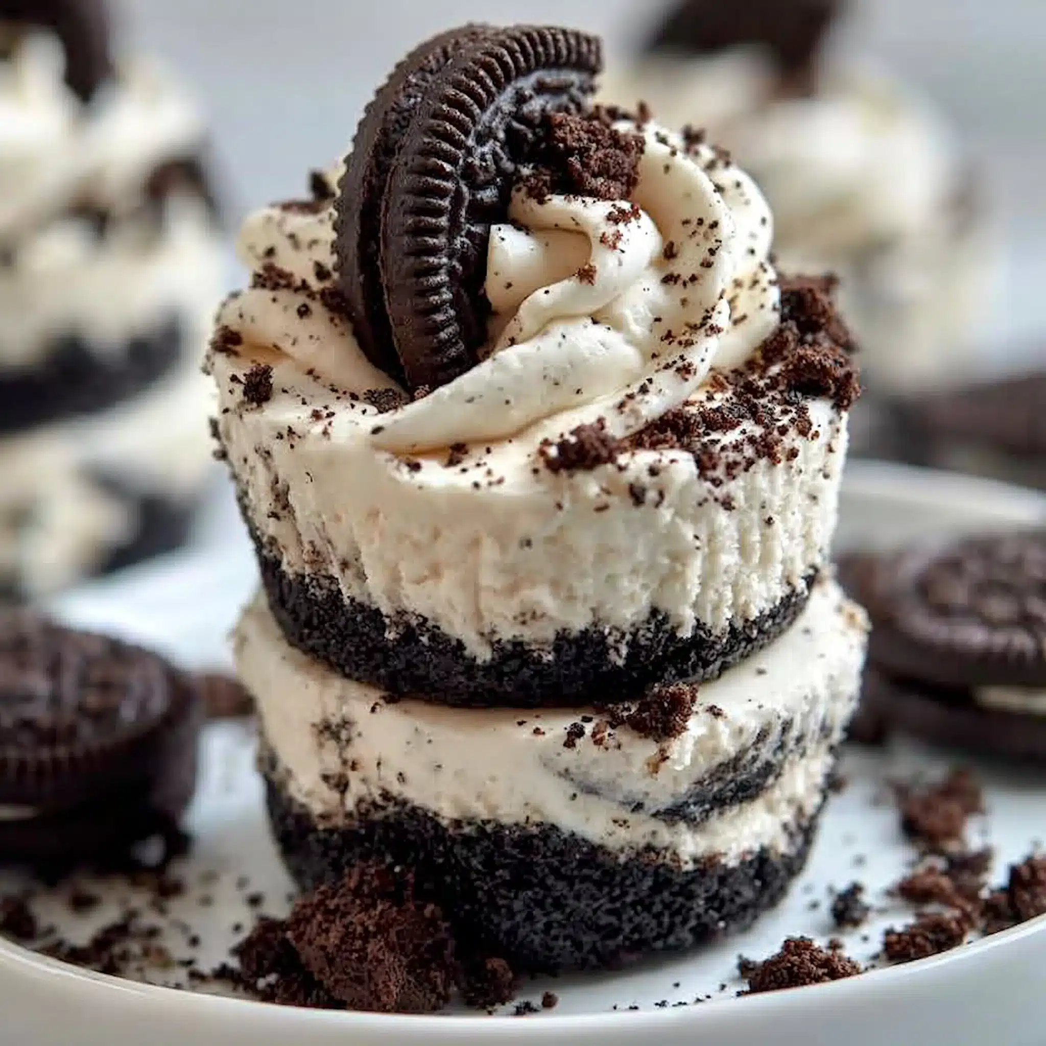 No-Bake Oreo Cheesecake Bites