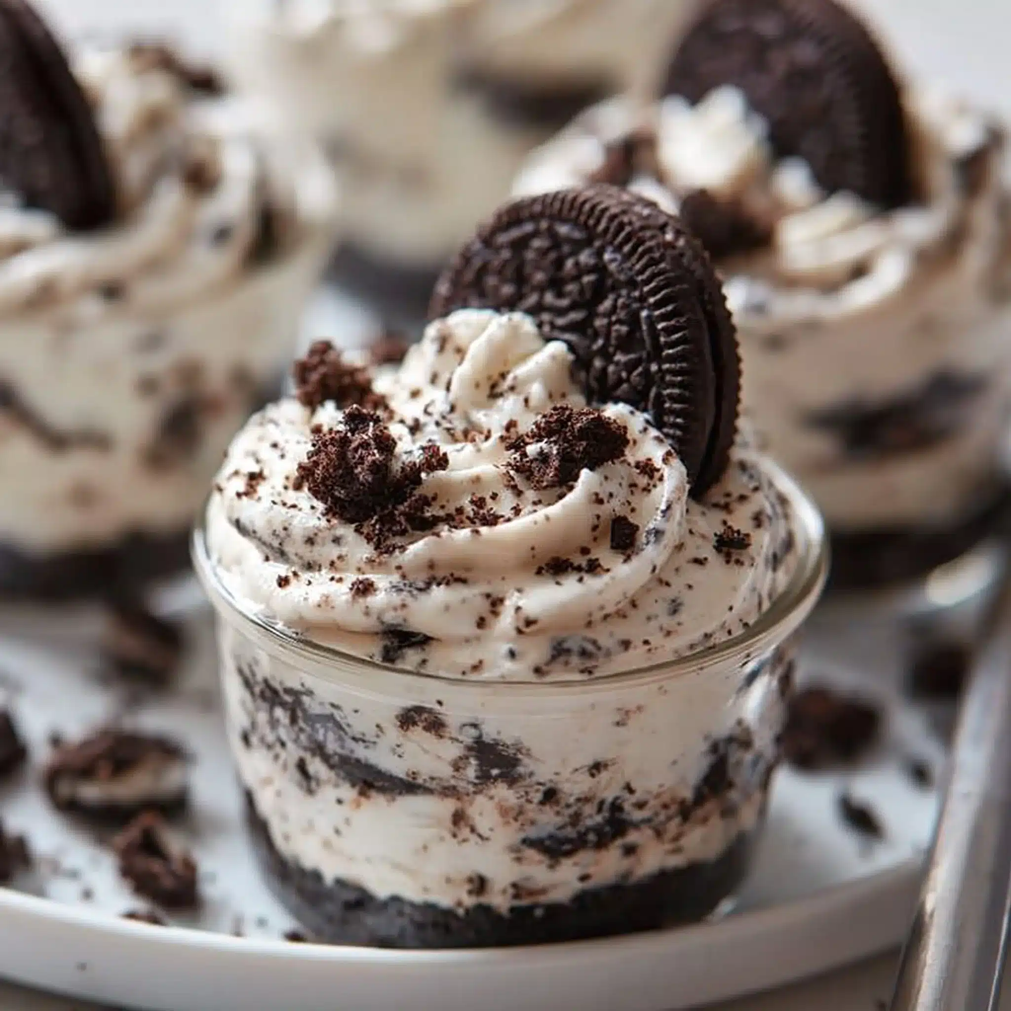 Oreo No-Bake Cheesecake Cups