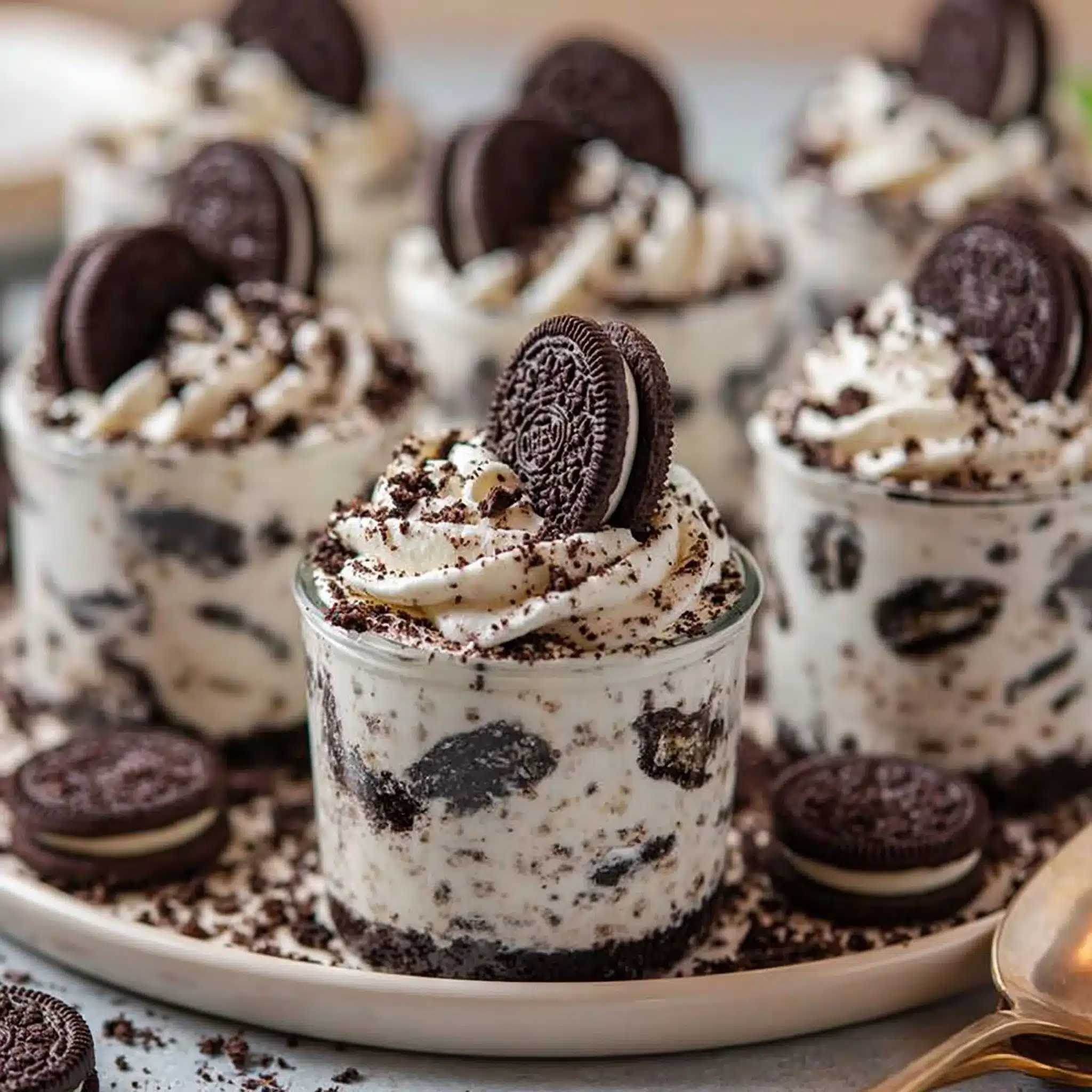Oreo No-Bake Cheesecake Cups