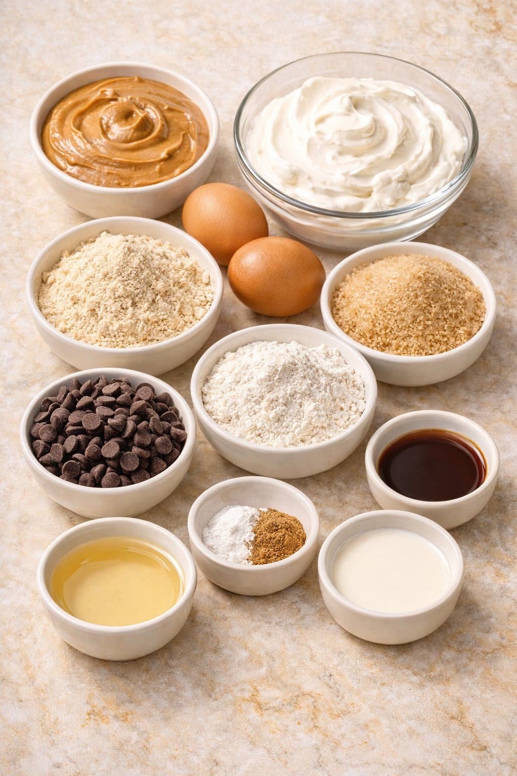 Protein Greek Yogurt Cookie Recipe: TikTok Can't Get Enough of This One - Q8Rashaqa ingredients image