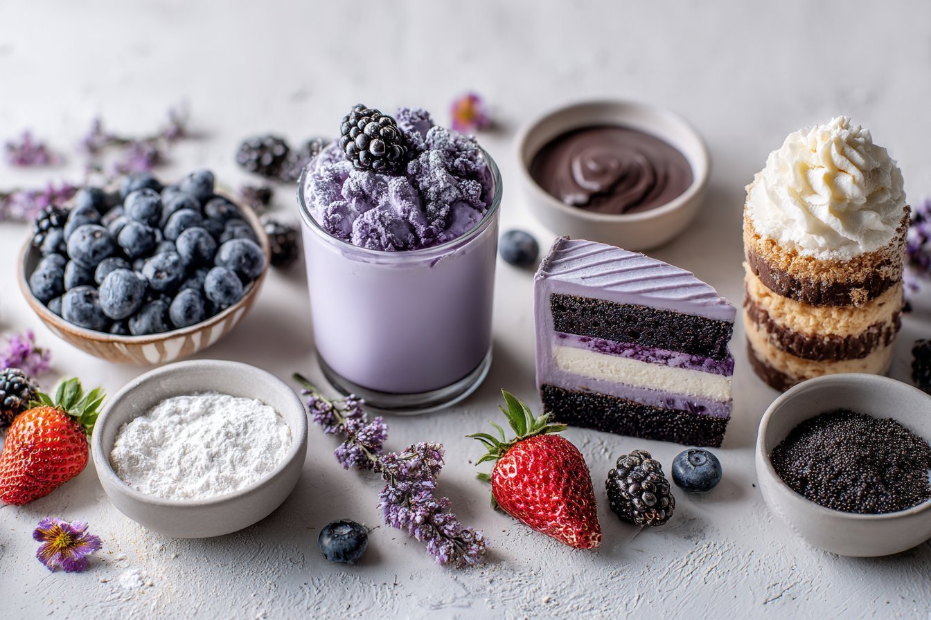Purple Desserts Ideas for an Elegant Tea Party