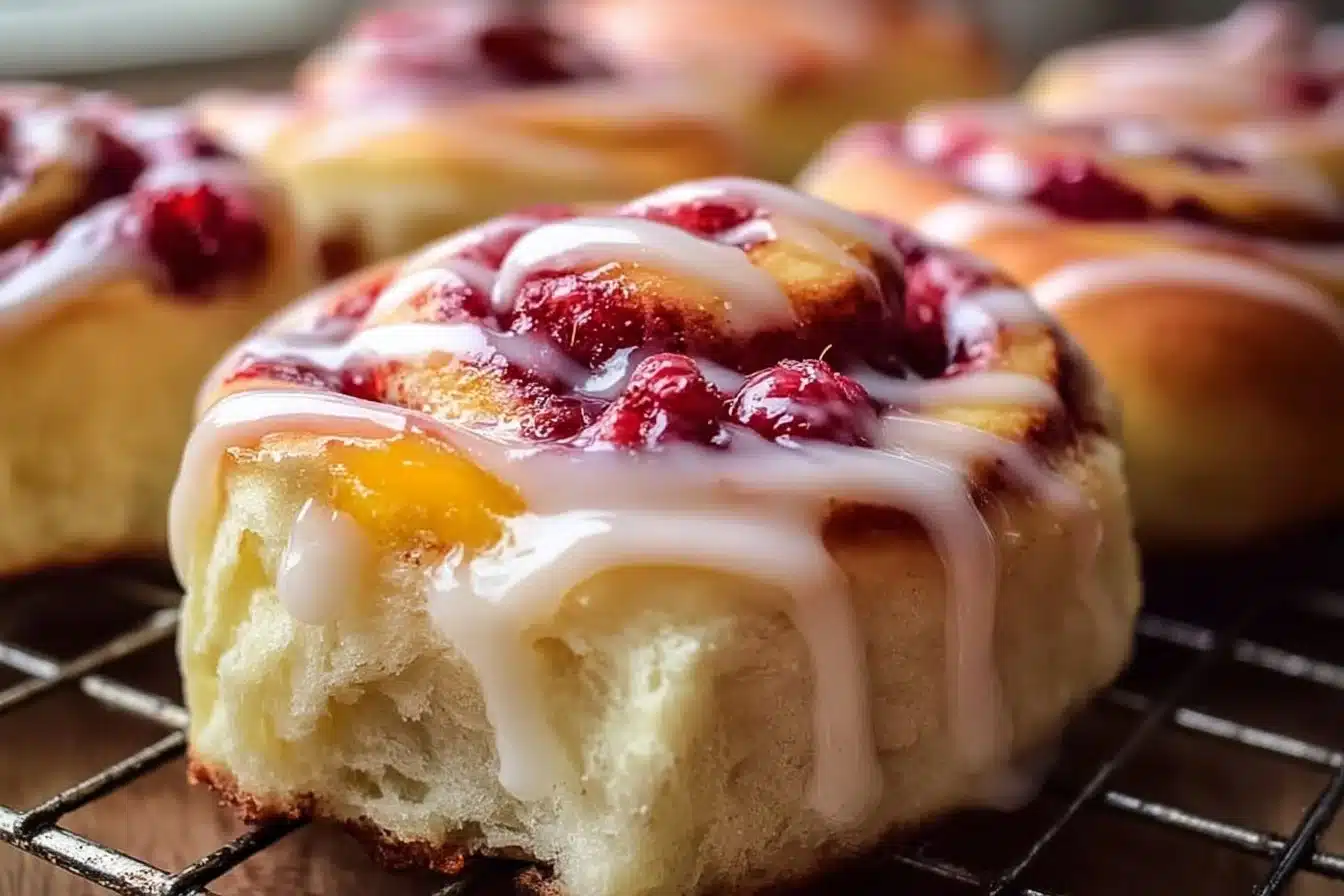 Raspberry Sweet Rolls