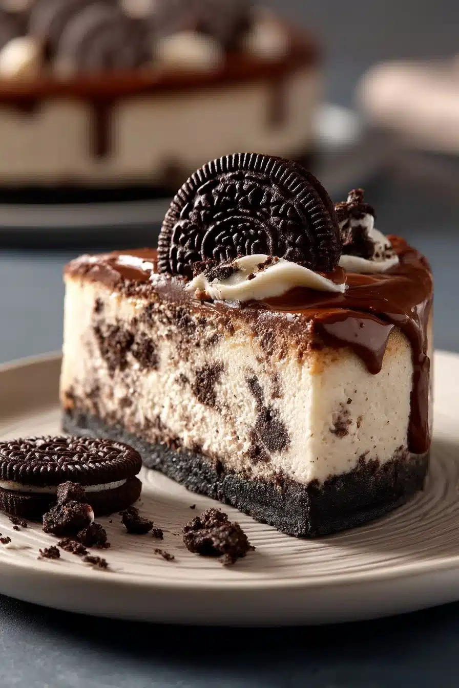 Simple Vegan Oreo Cheesecake Delight