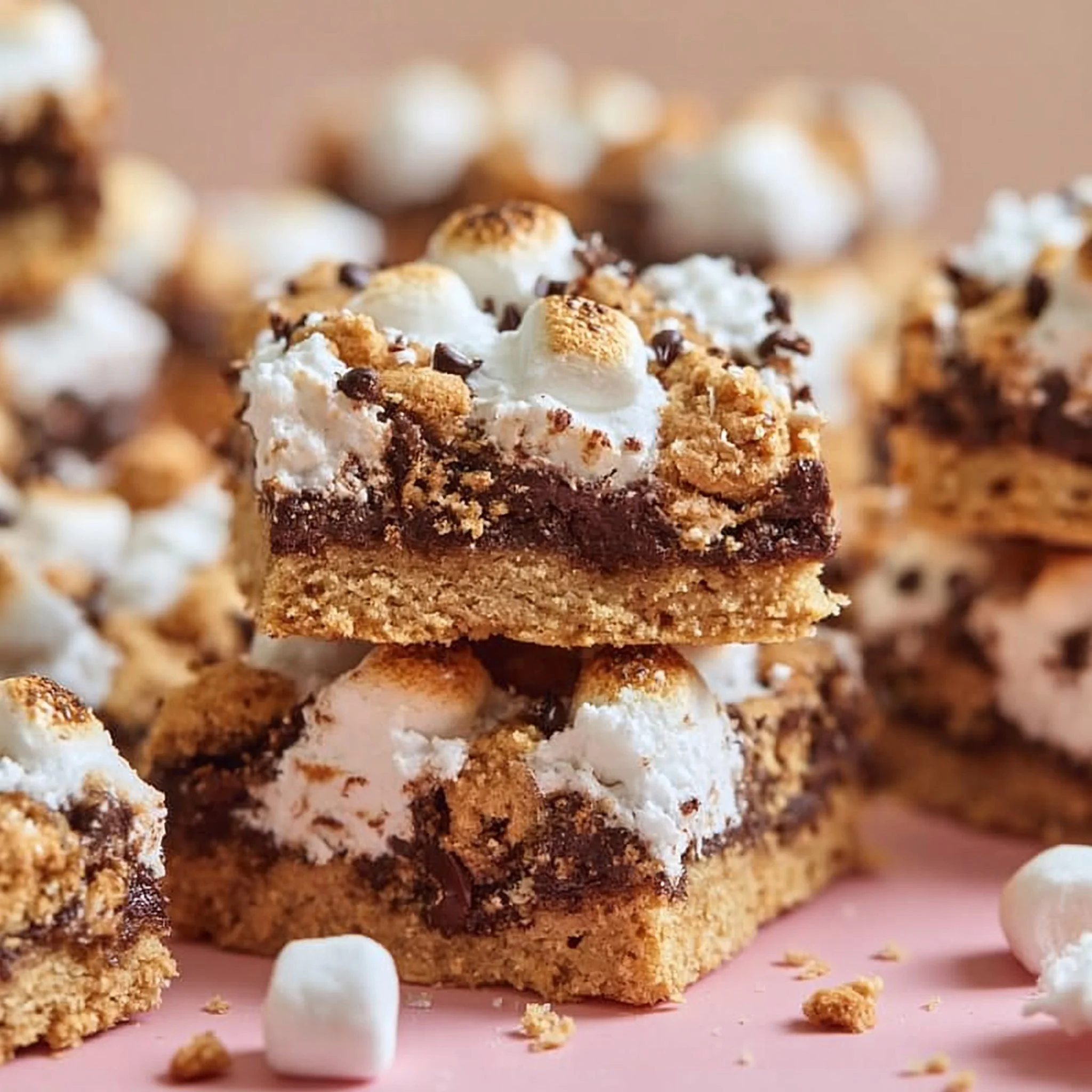 S'mores Cookie Bars