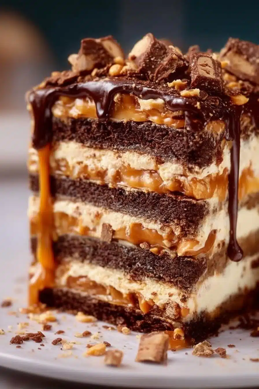 Snickers Cake