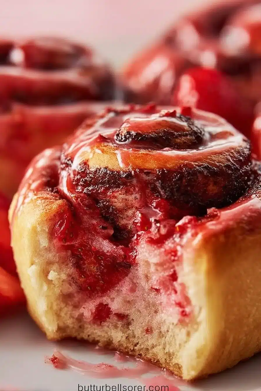 Strawberry Cinnamon Rolls