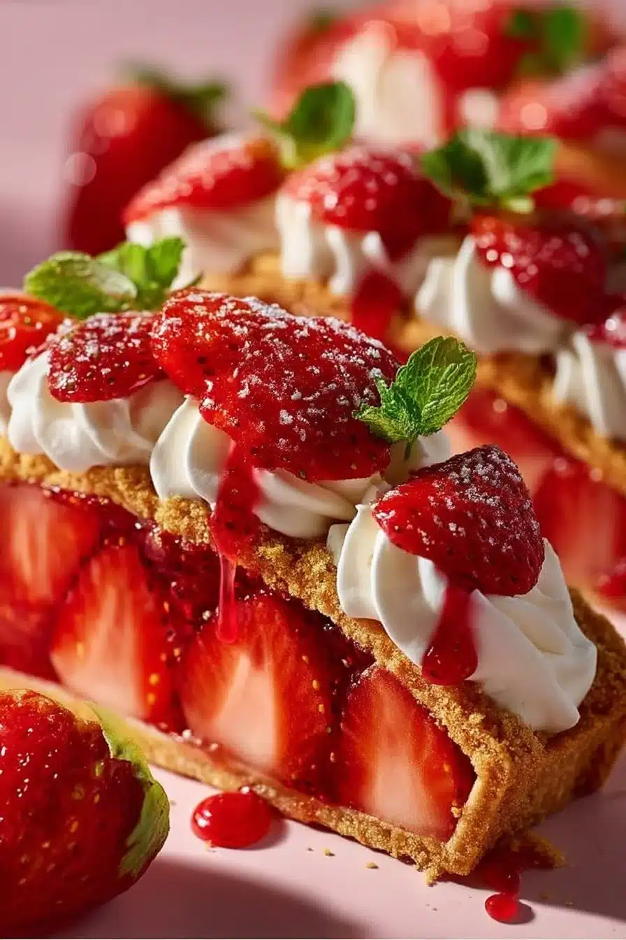 Strawberry Cookie Boats Recipe