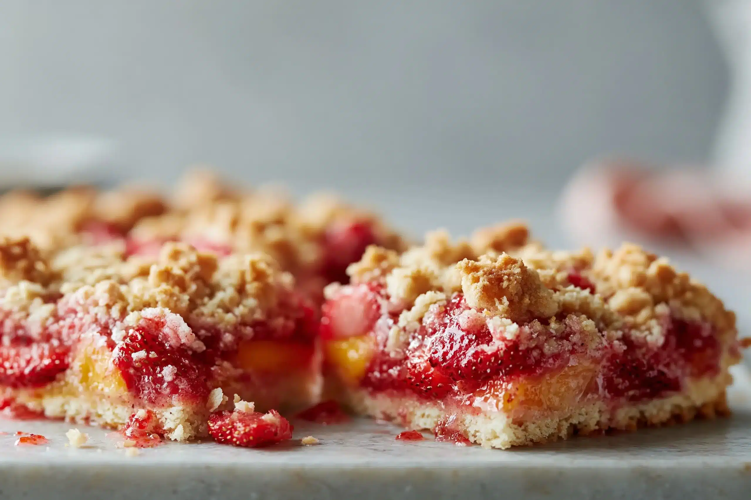 Strawberry Peach Crisp