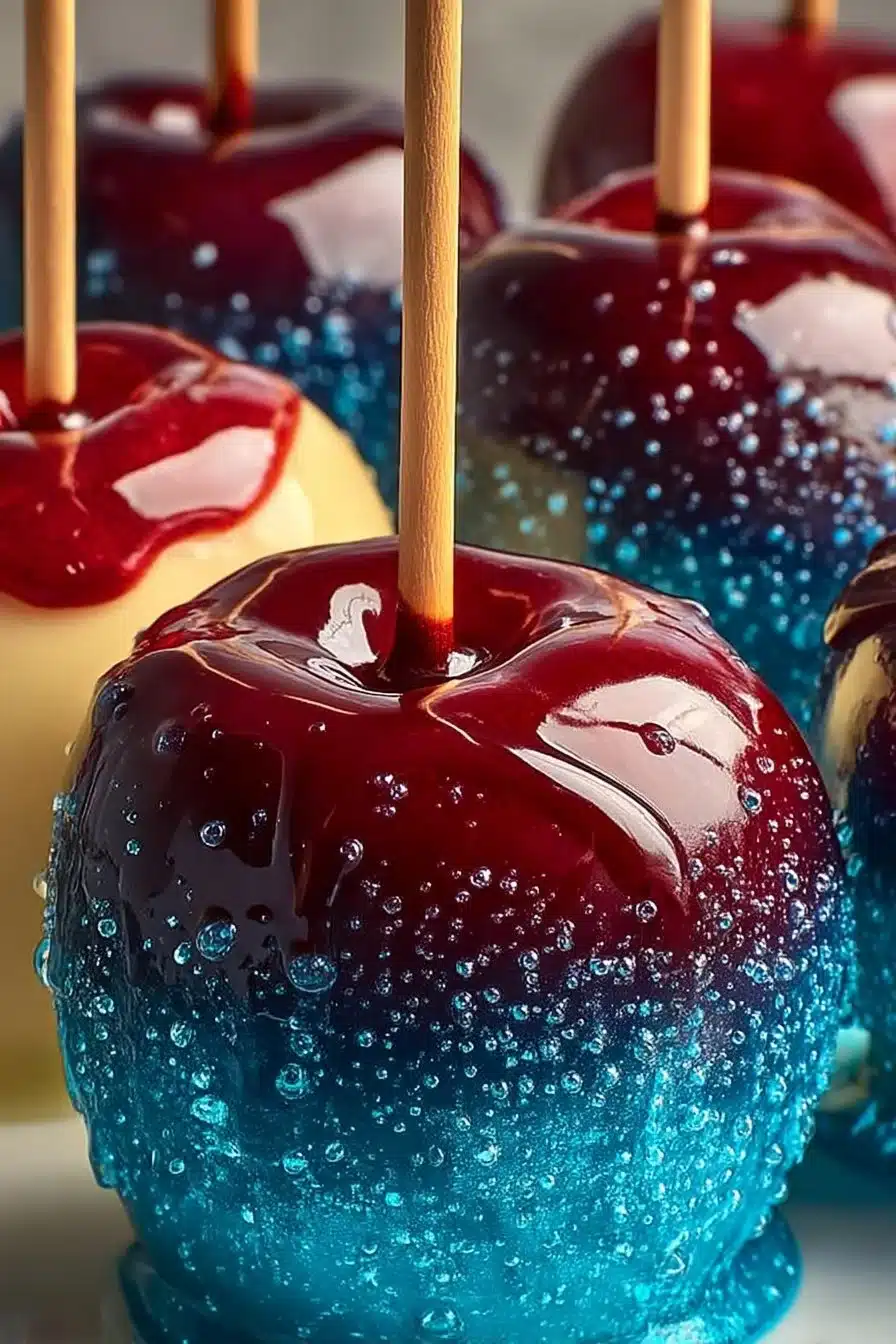Sweet Ocean Candy Apples