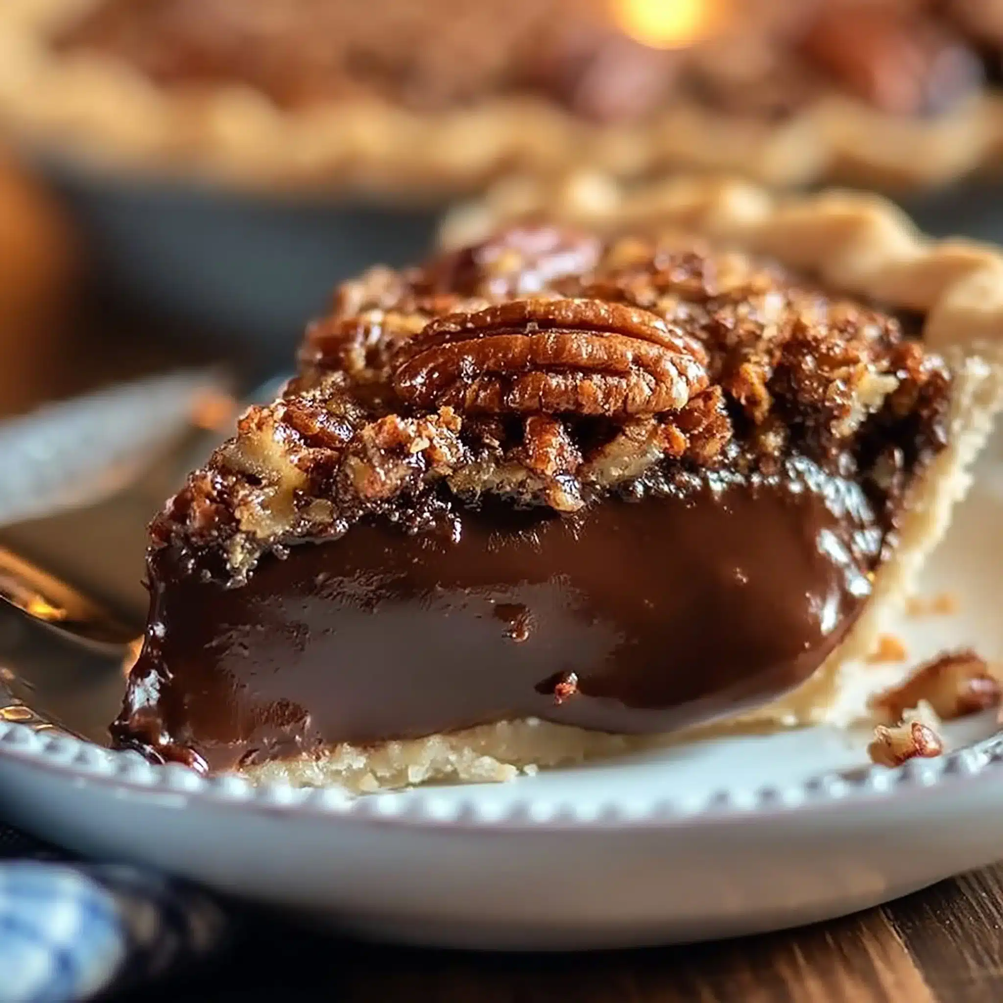Texas Chocolate Pecan Pie