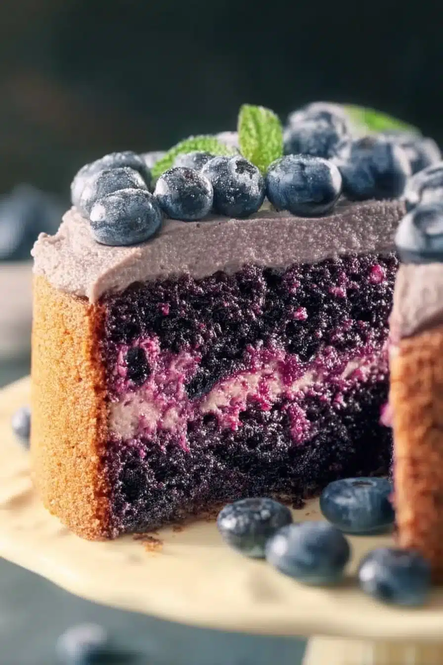 The Best Blueberry Cake