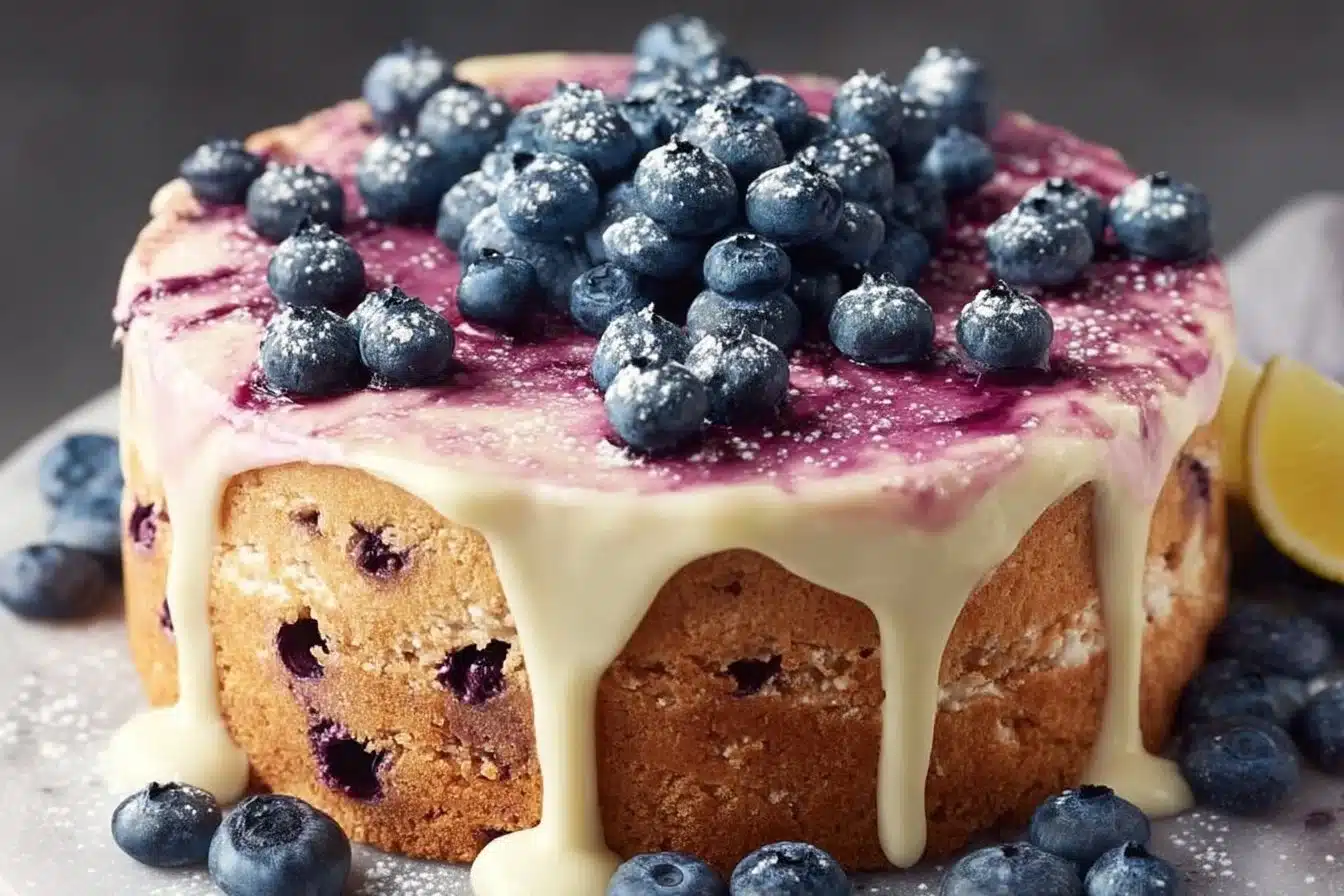 The Best Blueberry Cake