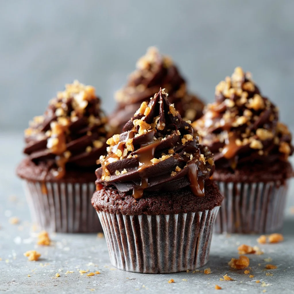 Chocolate Caramel Cupcakes You Can’t Miss