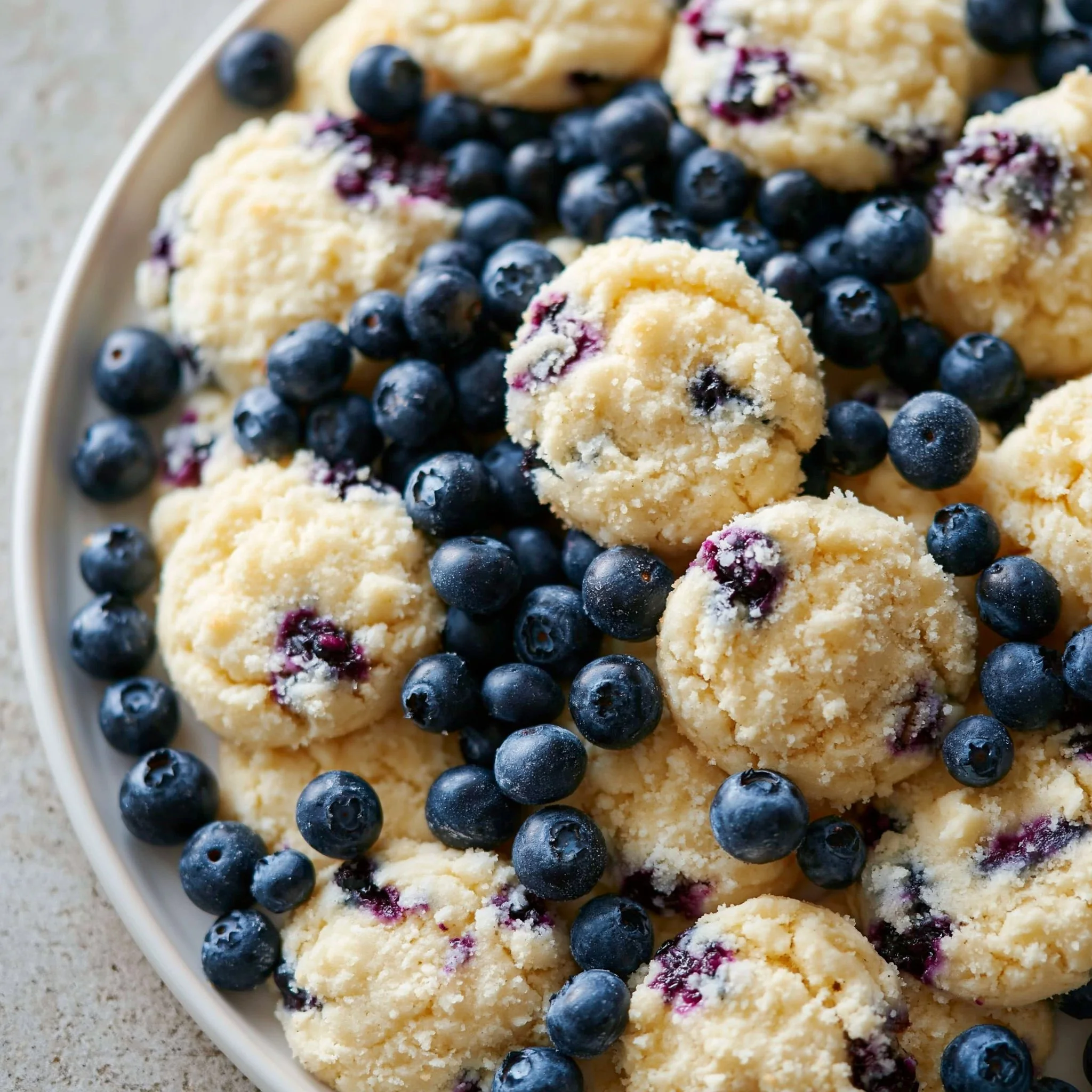 Blueberry Cheesecake Cookies