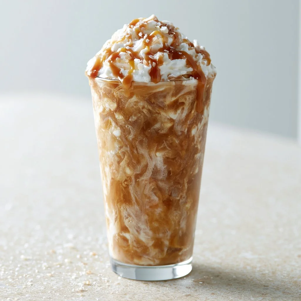 Caramel and ice cream drinks aesthetic | Caramel frappe from dunkin, Dunkin’ caramel frappe with caramel coffee creamer, Picky eaters