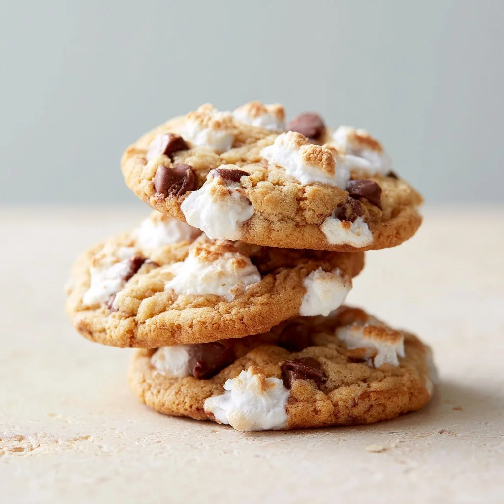 Marshmallow Chocolate Chip Cookies