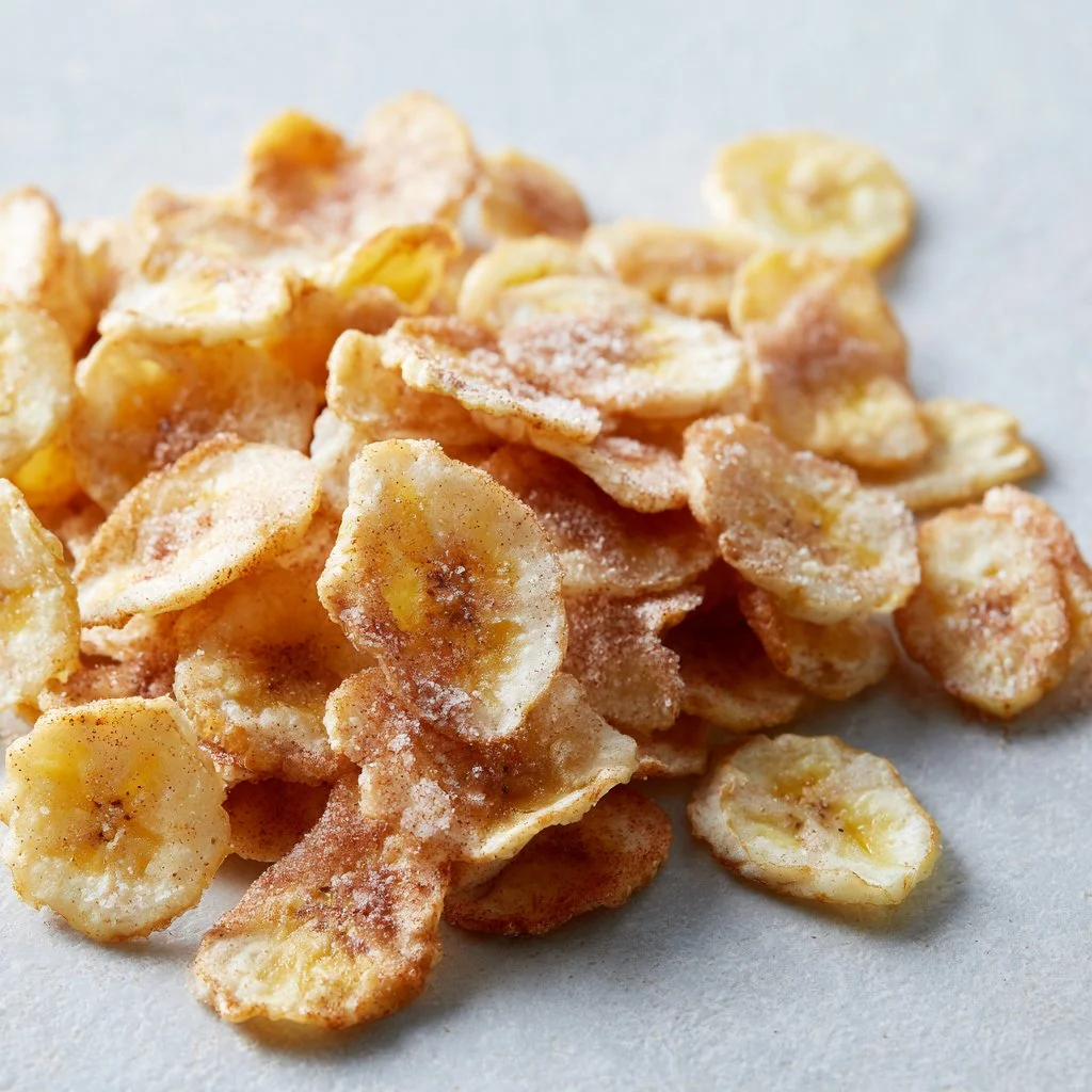 Cinnamon Sugar Air Fryer Banana Chips: Quick and Easy Crispy Snack